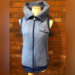 Size medium Burton sky blue Dry Ride fleece vest